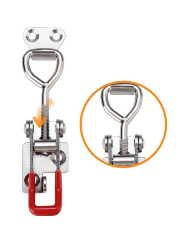 Abrazaderas de Palanca Ajustables E-TING 2x4003 600Kg