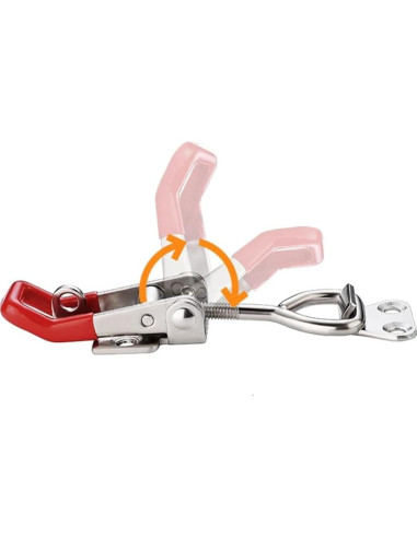 Abrazaderas de Palanca Ajustables E-TING 2x4003 600Kg