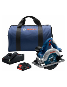Sierra Circular Inalámbrica Bosch CCS180-B15 18V 6-1/2" con Batería 4.0 Ah