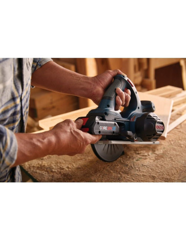 Sierra Circular Inalámbrica Bosch CCS180-B15 18V 6-1/2" con Batería 4.0 Ah