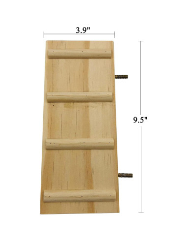 Soporte de Juegos para Aves CAREUPET con Escalera y Columpio