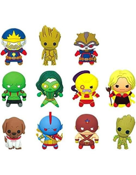 Anillos de Llave Coleccionables Marvel Guardianes de la Galaxia
