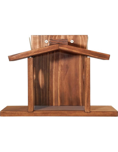 Comedero de Ardillas MIXUMON de Madera 5L Estilo 2