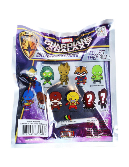 Anillos de Llave Coleccionables Marvel Guardianes de la Galaxia