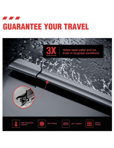 Limpiaparabrisas Silicona 22" BERG REGEN para Chevy/GMC 2 Pack