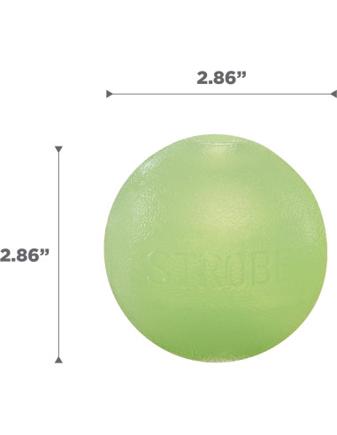Pelota LED para Perros Outward Hound Strobe Verde 7.6cm