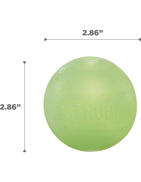 Pelota LED para Perros Outward Hound Strobe Verde 7.6cm