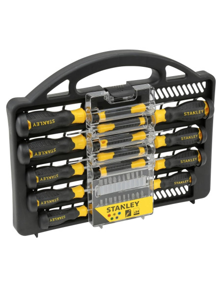Juego de destornilladores Stanley 34 piezas STHT0-62141 Juego de destornilladores Stanley 34 piezas STHT0-62141