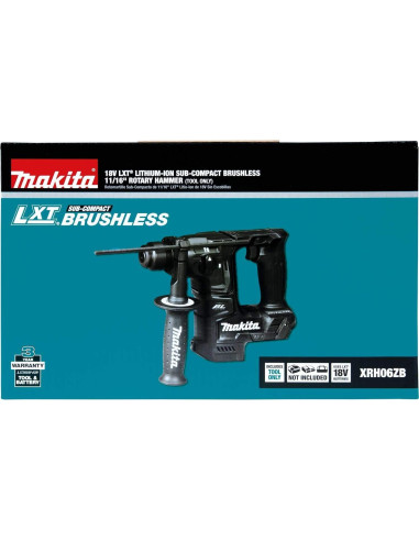 Martillo Rotatorio Inalámbrico Makita XRH06ZB 18V 2.1 kg