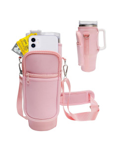 Bolsa Portavasos DCLMALL para Taza Stanley 40 oz Rosa