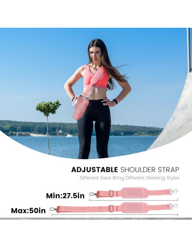 Bolsa Portavasos DCLMALL para Taza Stanley 40 oz Rosa