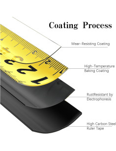 Cinta Métrica Retráctil 7.5m Chndnliu con Bloqueo y Clip 2