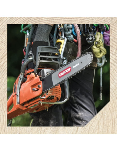 Cadena de Motosierra Oregon S56 16" 56 Eslabones Bajo Retroceso