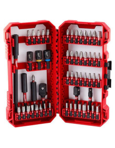 Juego de Puntas de Destornillador Milwaukee 55 Pcs Acero Aleado