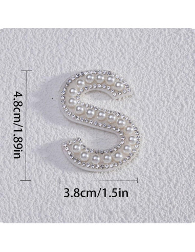 Stickers Letras Iniciales Kapitomanio Impermeables 2 Piezas