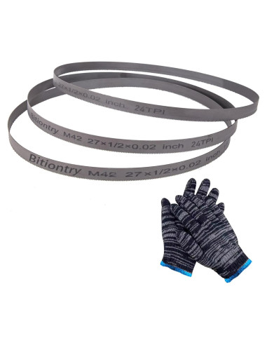 Cuchillas de Sierra de Banda Bitiontry 68.58 cm 24 TPI - 3 Paquete