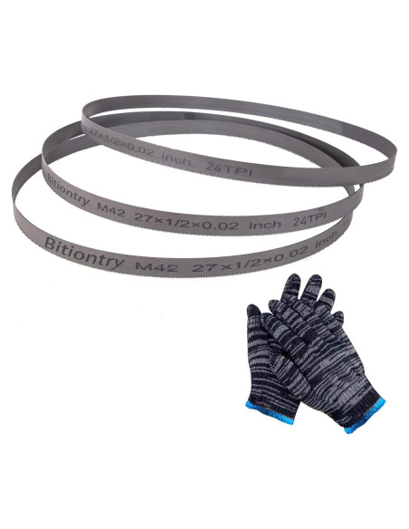 Cuchillas de Sierra de Banda Bitiontry 68.58 cm 24 TPI - 3 Paquete