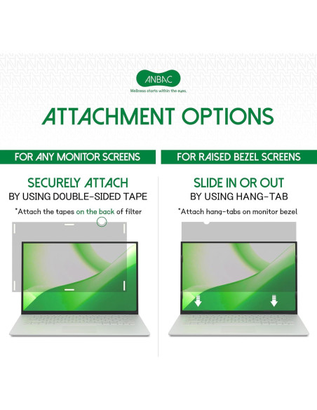 Filtro de Pantalla Privada ANBAC 13.3" Antirreflejo UV