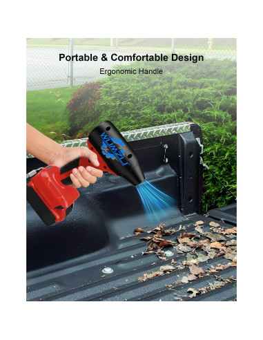 Soplador de Aire Comprimido WUMZIJ 130000 RPM Portátil 0.28kg