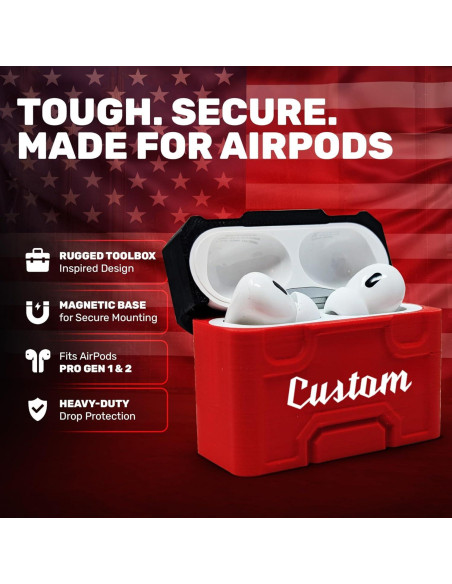 Funda Magnética para AirPods Pro Milwaukee - Personalizada
