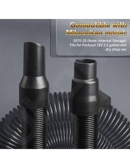 Ensamblaje de Manguera Ohoho 14-37-0016 para Aspiradora Milwaukee 0970-20