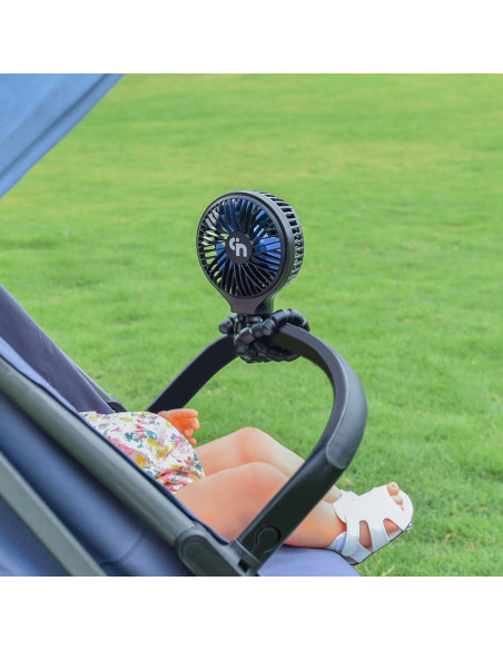 Ventilador Portátil WEGA SF01 Recargable 3 Velocidades Negro Ventilador Portátil WEGA SF01 Recargable 3 Velocidades Negro