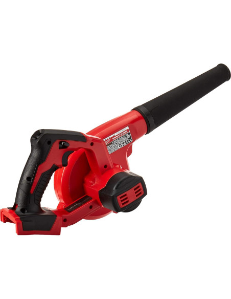 Soplador Inalámbrico Milwaukee 0884-20 18V 2.83 m/min 257 km/h