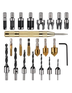 Juego de Herramientas de Perforación VideoPUP 23PCS para Madera