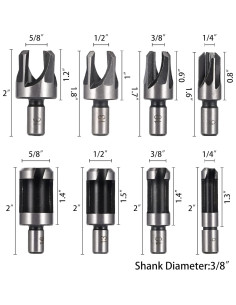 Juego de Herramientas de Perforación VideoPUP 23PCS para Madera 2