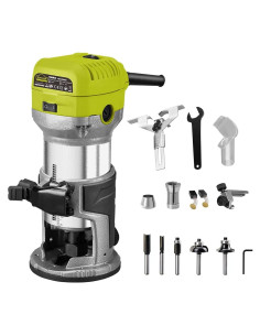 Router Eléctrico DEWINNER 710W 13000-33000 RPM 6 Velocidades