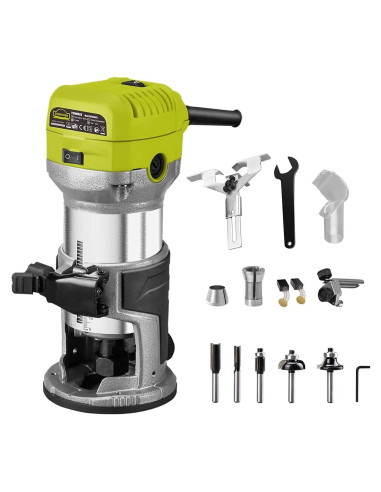 Router Eléctrico DEWINNER 710W 13000-33000 RPM 6 Velocidades