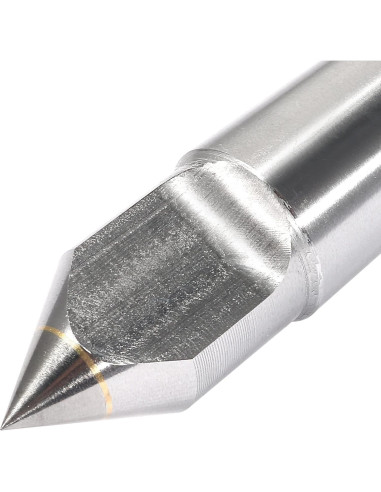 Centro Muerto MT3 uxcell con Punta de Carburo 125mm