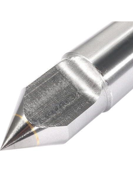 Centro Muerto MT3 uxcell con Punta de Carburo 125mm