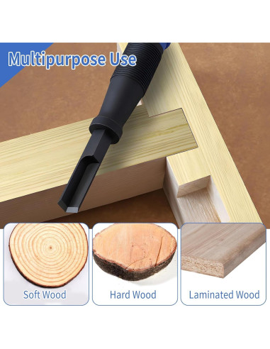 Cinceles de Esquina 2 Pcs Circulads 8mm y 12mm para Tallado