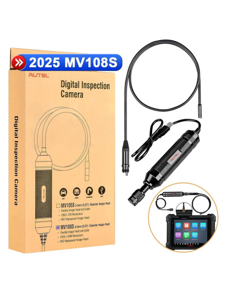 Cámara de Inspección Autel MV108S 8.5mm USB HD 1920x1080