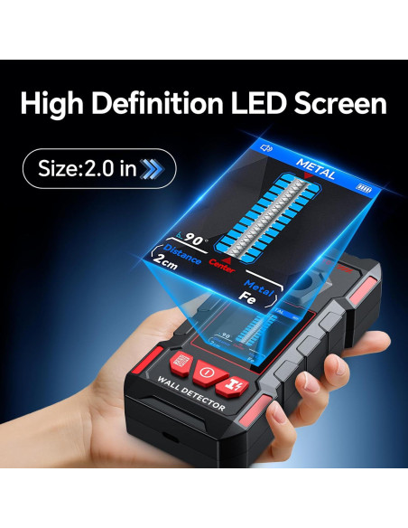 Buscador de Vigas GOTMEET NF-5105 Recargable 6 en 1