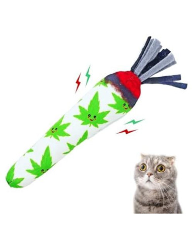 Juguete para Gatos ToyGenics Doobie de Hierba Gatera 21.6 cm