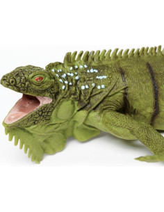Figura de Iguana Verde Safari Ltd. 27.94 cm Juguete Educativo 2