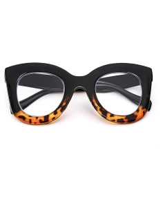 Gafas de Lectura FEISEDY Estilo Gato 2.5x Bloqueo Luz Azul