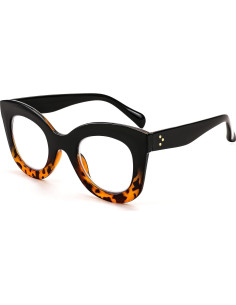 Gafas de Lectura FEISEDY Estilo Gato 2.5x Bloqueo Luz Azul 2