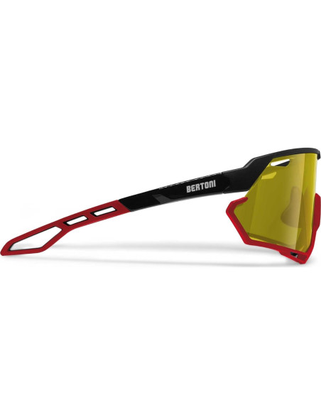Gafas de Sol Deportivas Bertoni Alpha TR90 Polarizadas Amarillas