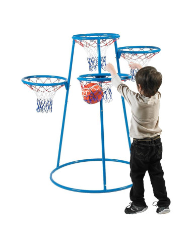 Juego de Baloncesto Infantil 4 Aros Children's Factory - Interior/Exterior