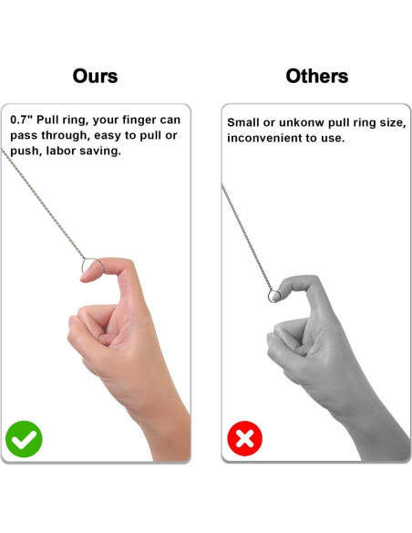 Cepillo Limpiador de Popotes FOLUNUE 33 cm Cerdas Anchas 12 mm