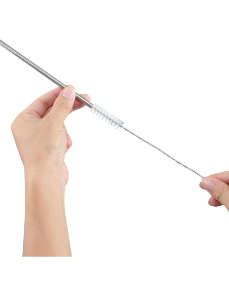 Cepillo Limpiador de Popotes FOLUNUE 33 cm Cerdas Anchas 12 mm