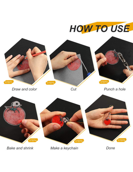 Hojas de Encogimiento BAPHILE 17 Piezas 28x20 cm Mate Hojas de Encogimiento BAPHILE 17 Piezas 28x20 cm Mate