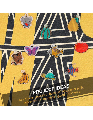 Hojas de Encogimiento BAPHILE 17 Piezas 28x20 cm Mate