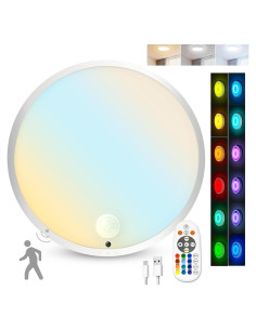 Luz de Techo Recargable CLAKAP con Sensor de Movimiento 700 Lúmenes