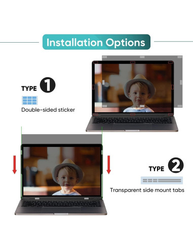 Protector de Privacidad para Laptop 11.6" YongMai FK1019 Anti-reflejo