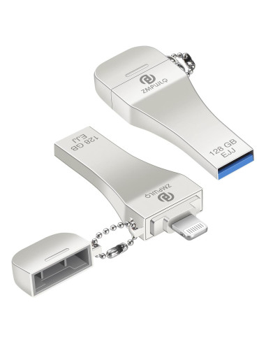 Stick de Respaldo de Fotos 128GB MFi para iPhone y iPad