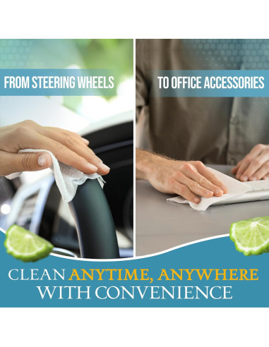 Toallitas Desinfectantes SONO - 60 Unidades (Paquete de 3) Grado Médico